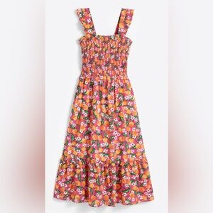 Draper James Kimberly Smocked Midi Dress: Size M